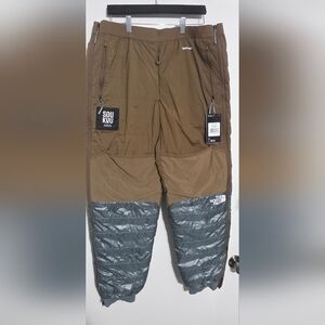 The North Face x Undercover Soukuu 50/50 Down Pant Sepia Brown Grey Men SZ M NWT